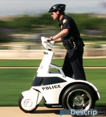 picDescrip.com - Fail - Really Cop!? Am I really suppose to take you serious as you ZOOM back and forth in your little super trooper segway! Think again! I just get a good laugh and shrug you off! Awesome! Anyone else agree?