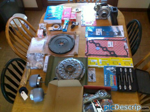 picDescrip.com - Cars - Look at all those fresh vw parts