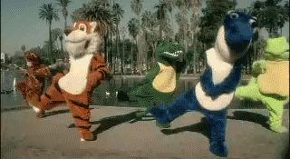 picDescrip.com - Animals - do the dance.