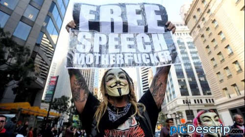 picDescrip.com - Politics - Freedom of Speech